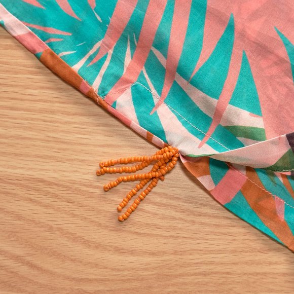 Joyce & Girls Silk Cotton Women's Palazzo Pants, High Waist, Size XS - Picture 5 of 9